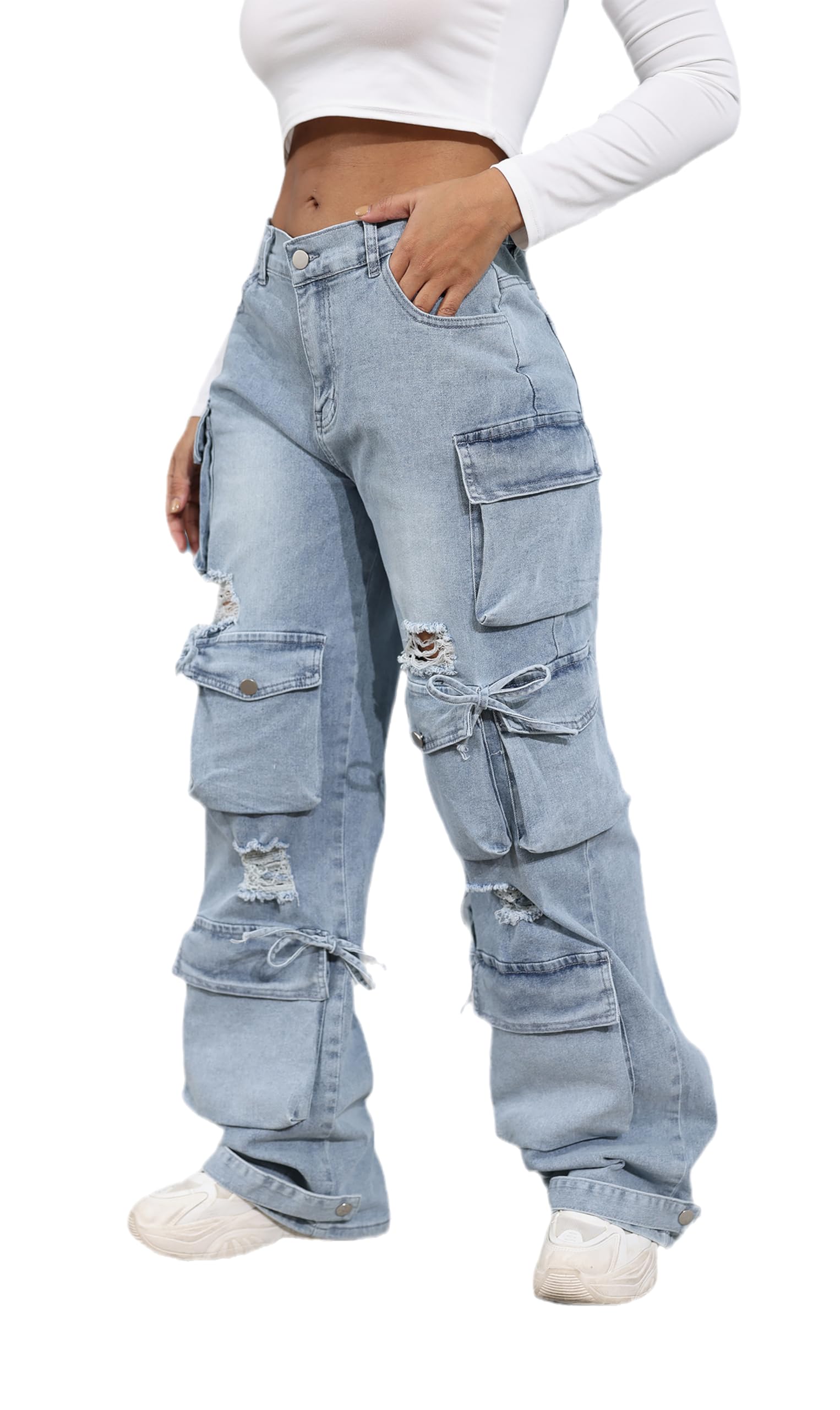 Crownless Women’s Baggy Jeans Y2k