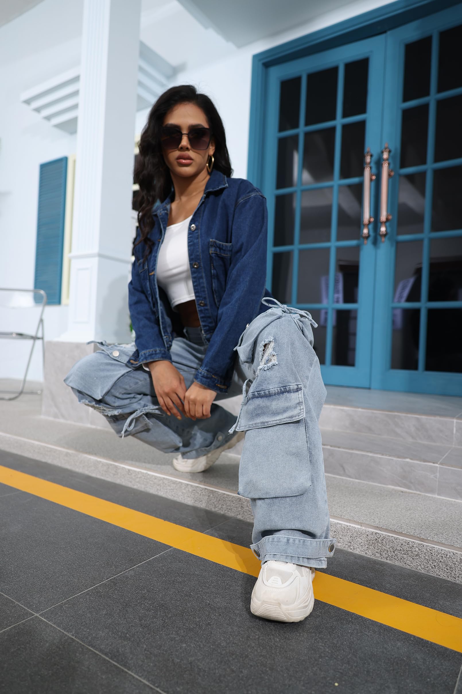 Crownless Women’s Baggy Jeans Y2k