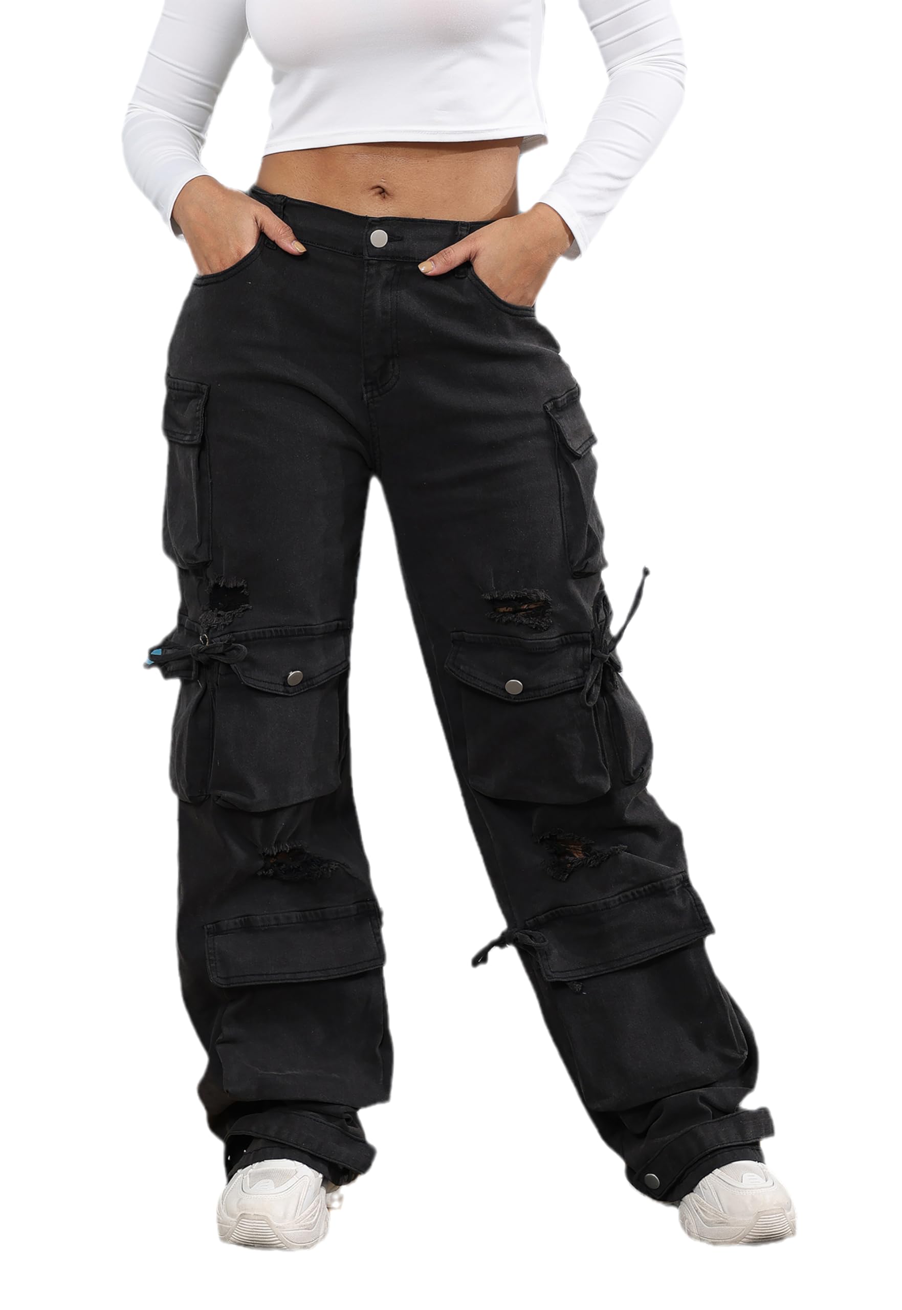 Crownless Women’s Baggy Jeans Y2k